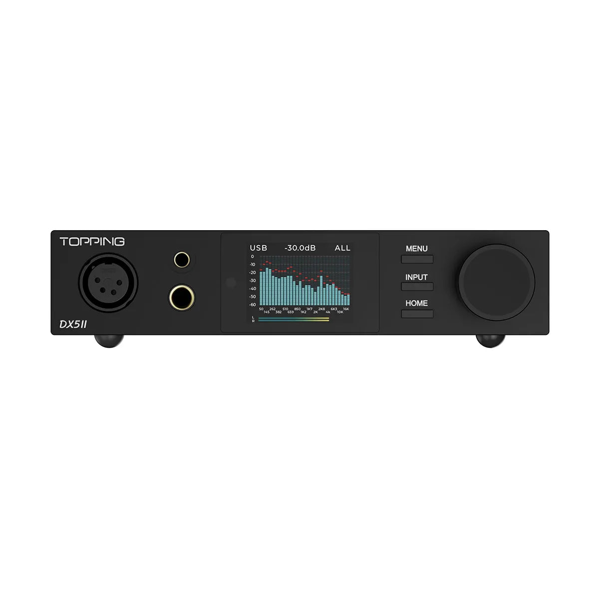 TOPPING DX5 II Fully Balanced DAC & Headphone Amp Combo Dual ES9039Q2M DSD512 PCM768kHz LDAC Decoder Amplifier