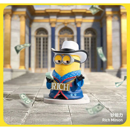 2026 Popmart Minions & Monsters Series Blind Box Collectible Figure Desktop Ornament Film Toys Figure   Model Mystery Box Gifts