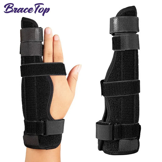 1 Pcs New Boxer Splint – Must Use for Pinky Finger Splint, Boxer’s Fracture, Ulnar Gutter Wrist Brace, Metacarpal Finger Splint