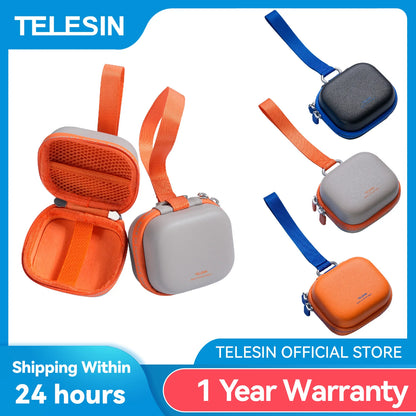TELESIN DisAdv Mini Storage Protection Bag Carrying Case for DJI OSMO Action 6 5pro 4 3 GoPro Hero Insta 360 Ace Ace pro 2