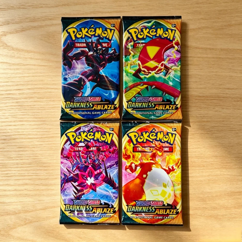 Pokémon TCG: Mega Evolution-Pitch Black Booster Display Box CHAOS RISINC Ascended Heroes Phantasmal Flames TCG Trading Cards Set