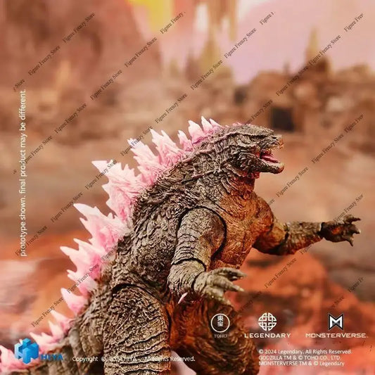 In Stock 18CM HIYA Action Figure Exquisite Basic Series   Kong The New Empire Godzilla Evolved Ver GARAGE KIT