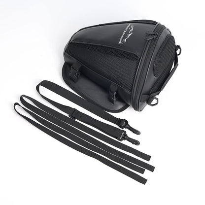 MOUNTAIN HAWK Motorcycle Bag Tail Bag Rear Pack Backseat Pack Backpack Crossbody Bag