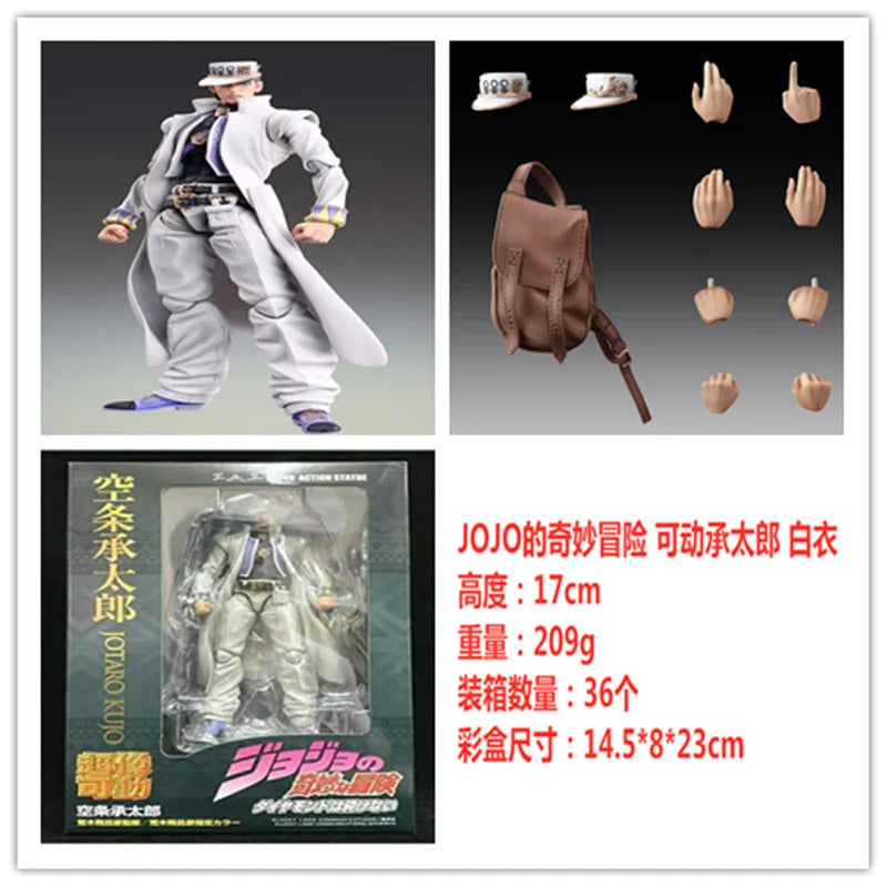 22 TYPES Anime jojo bizarre adventure Kujo Jotaro Dio Brando Diavolo Bruno Bucciarati Leone Abbacchio Jolyne Cujoh Action Figure