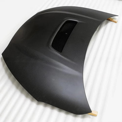 Matte Carbon Fiber  Style Engine Hood for GR YARIS GXPA16 Engine Front Bonnet