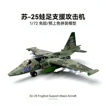 1/72 Assemble Fighter Jet US F22 F14 Tomcat Soviet SU-35 Su-57 Aircraft Model Military Building Block Toy