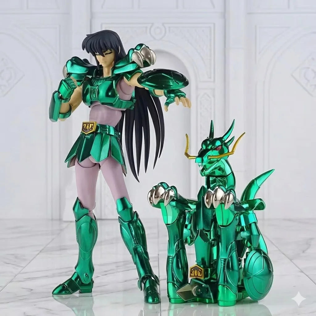 9-hour Dispatch Saint Seiya GT Dragon Shiryu V1 Metal Armor Myth Cloth EX  Bronze Knights of the Zodiac Metal Armor Action