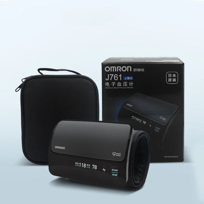 Omron Electronic Blood Pressure Monitor Sphygmomanometer J761 Upper Arm Digital BP Monitor with Bluetooth Originating from Japan