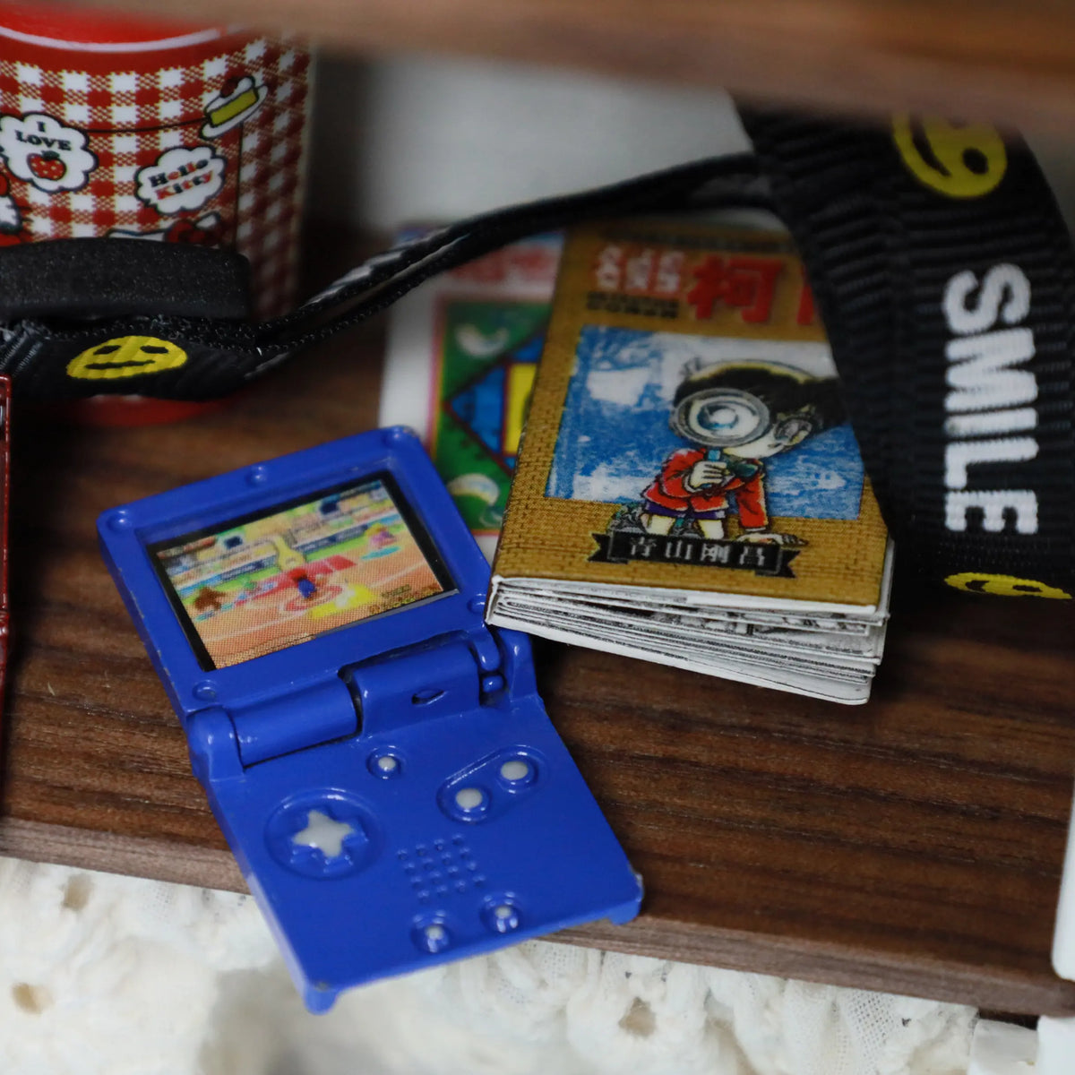 Mini Game Console Model Simulation Gameboy Dollhouse Decor Scene Shooting Prop Miniature Toy