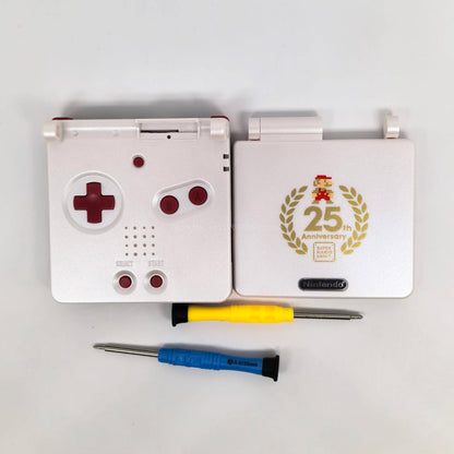 For GBA Game Boy Advance Sp Replacement Shell Custom Printed Housing For Retro Game Console Repair Super Mario Limited Edition