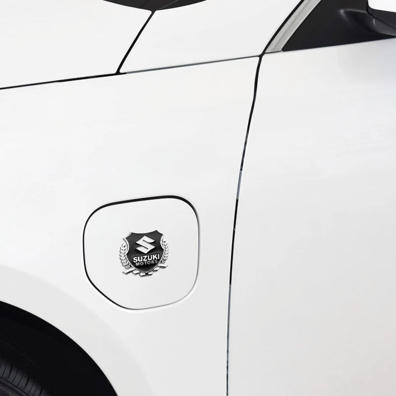 3D Metal Car Badge Emblem Body Sticker Trunk Decorative Decal  For Suzuki SX4 Grand Vitara Jimny Baleno Alto Swift Accessories