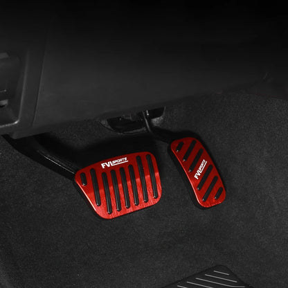 For Toyota Land Cruiser 250 Prado Lc250 2024+ Car Modification Aluminum Alloy Foot Rest Pedal Pad Cover Stickers Car Accessories