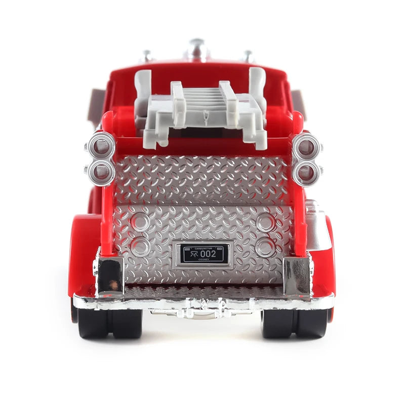 Pixar Cars 3 Lightning McQueen Jackson Storm Anime Cartoon Characters Alloy Diecast Model Toy Cars Fire Engine Children's Gifts