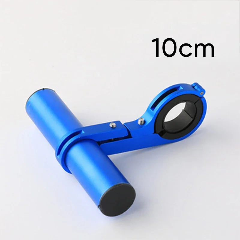 10/20/30cm Bicycle Handlebar Extended Bracket Aluminum MTB Bike Front Light Expansion Bracket Road Cycling Extender Rack Parts