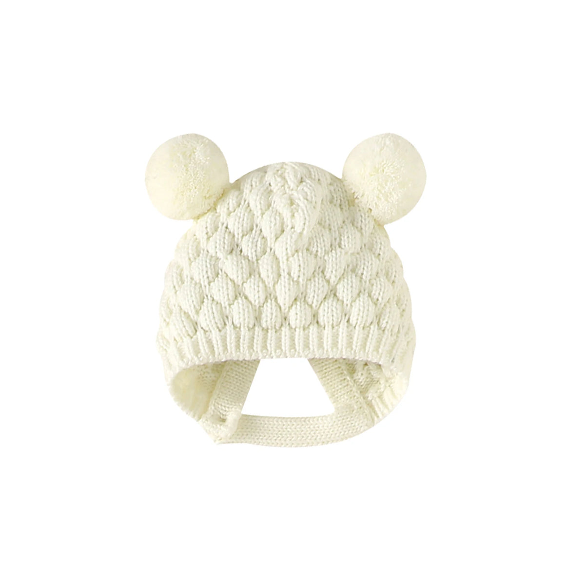 Newborn Baby Shoes Knitted Infant Girls Boys Boots Cute Butterfly-knot Toddler Walk Bed Shoes Warm 0-18M Accessories Hats Gloves