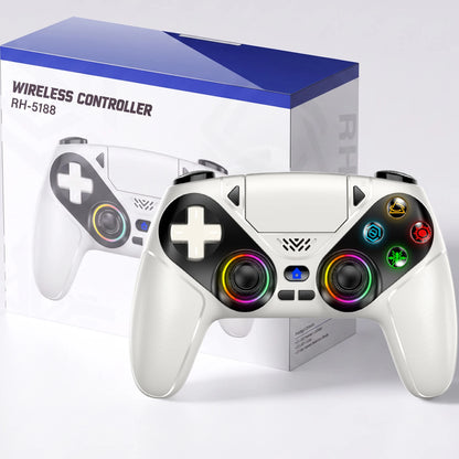 Controller For Playstation 5 PS5/PS5 Pro/Slim/PC Gamepads W/Hall Effect RGB Wireless Game Control Joystick Marco/Turbo Program
