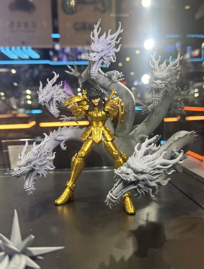 New Blokees Saint Seiya Champion Class  Aries Shion Libra Tong Hu Funeral Robe Snap Fit Model Articulated Anime Birthday Gift