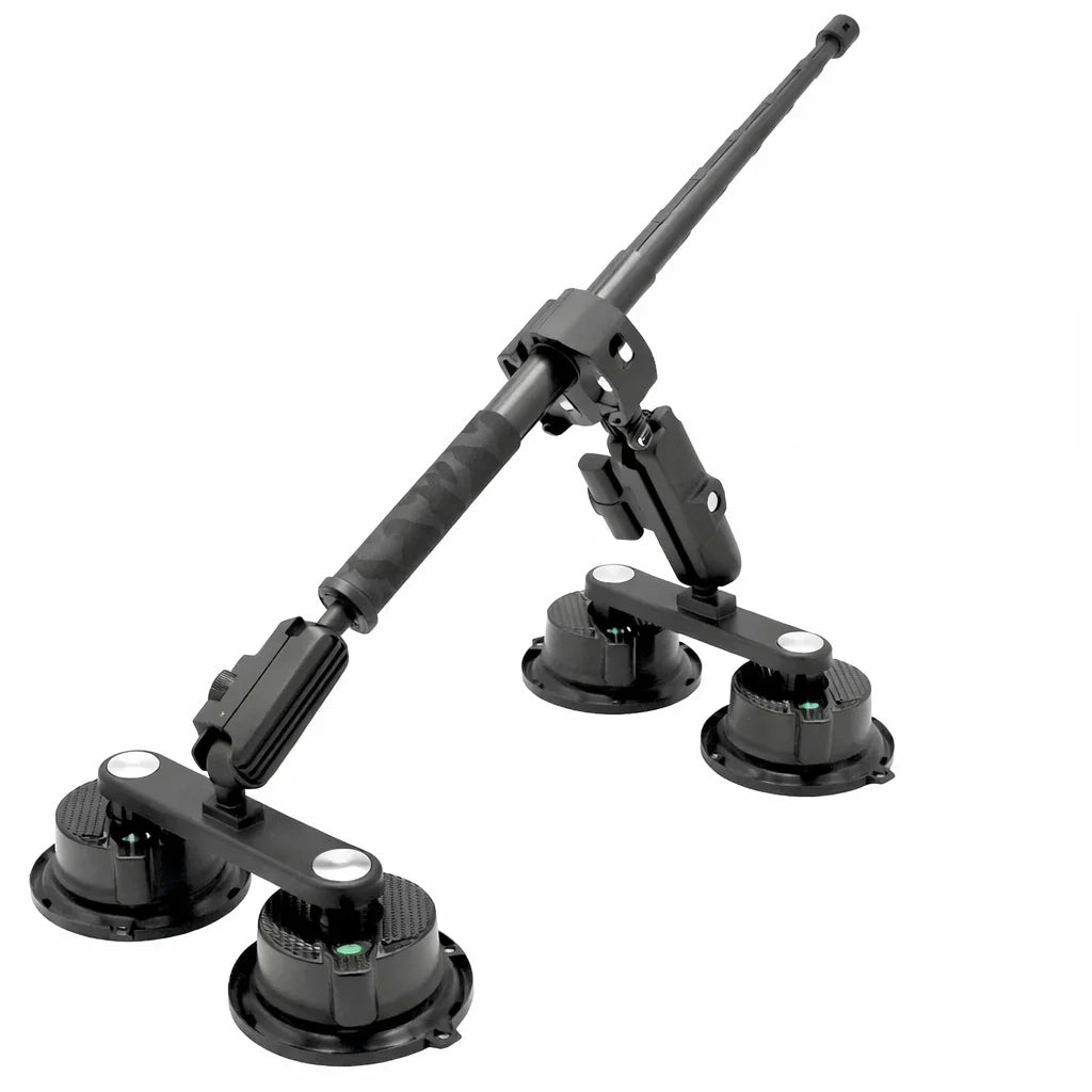 Suction Car Mount for Insta360 X5,X4, X3, X2, One RS,R for GoPro Camera Suction Mount Kit for Action Cameras Selfie Stick