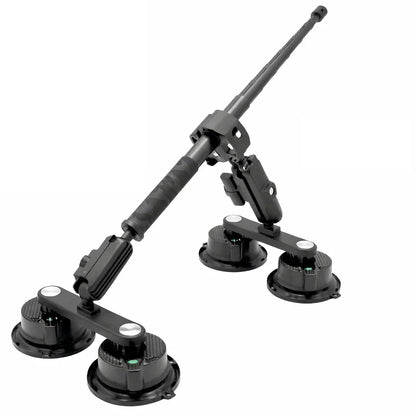 Suction Car Mount for Insta360 X5,X4, X3, X2, One RS,R for GoPro Camera Suction Mount Kit for Action Cameras Selfie Stick