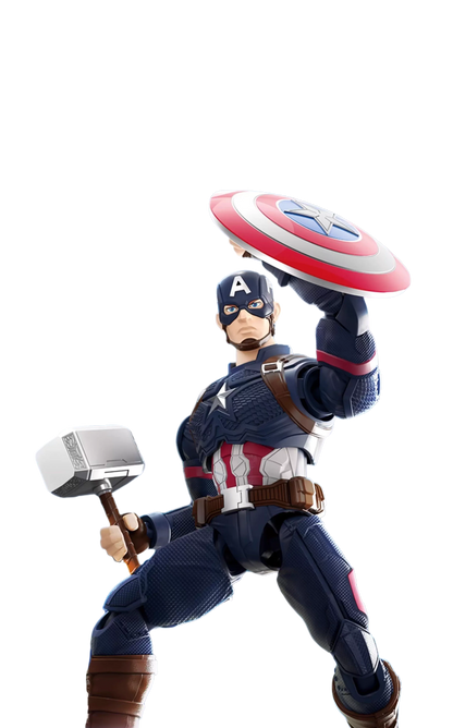 BLOKEES Building Block Man Marvel Hero Beyond Edition Deadpool Wolverine Assembly Model Hand Mold Desktop Decoration Toy Gift