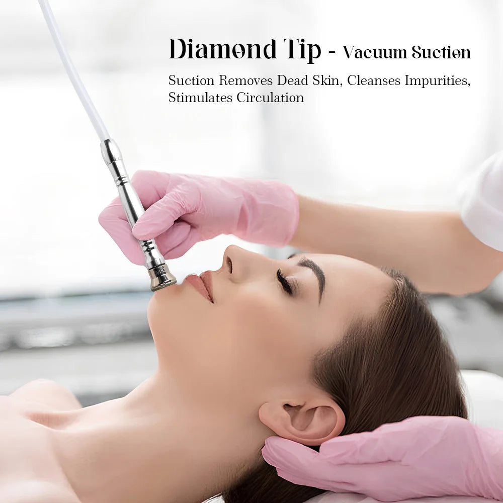 3 In 1 Diamond Dermabrasion Machine Microdermabrasion Facial Peel Vacuum Blackhead Removal Skin Care Salon Beauty Equipment