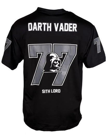 Star Wars Darth Vader No. 77 Sports Jersey Style 3D Printed T-shirt Featuring Breathable Quick-drying Sports Design Adults/Kids