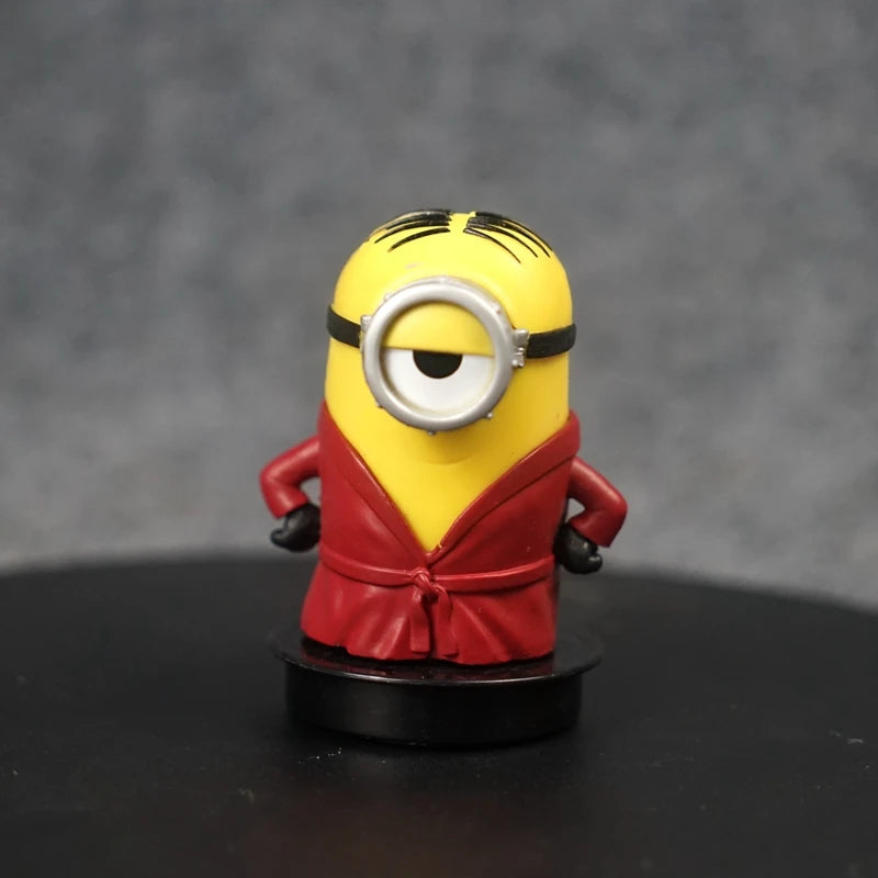 Cartoon Despicable Mes Agnes Gru Miniones Dave Stuart Action Figures Model Toys Cute Yellow Doll Desktop Ornaments ren Gift