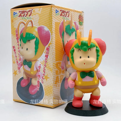 20cm Arale Dr Slump Special Edition Cartoon Stupid Superman Little Child Kawaii Statue Anime Figure Doll Decoration Kid Toy Gift