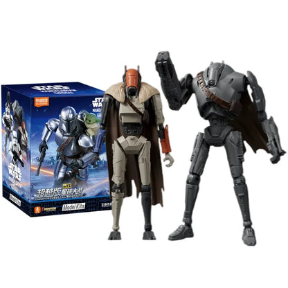 BLOKEES Star Wars Series Brick Figures Beyond Edition The Mandalorian and Grogu Imperial Stormtrooper Assembled Model Toy Gift