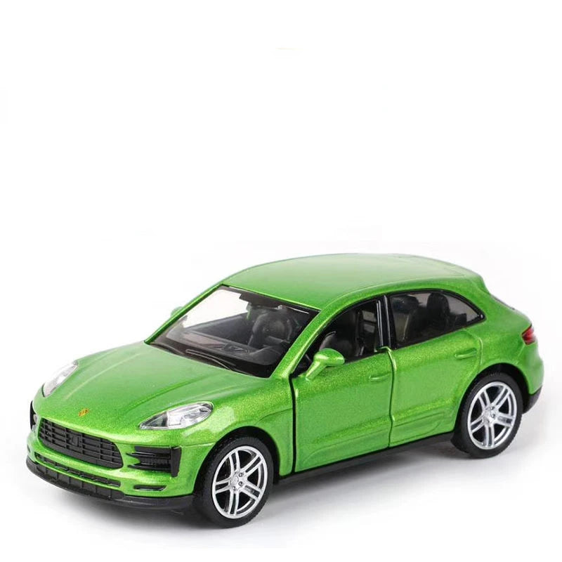 1:36 MACAN SUV High Simulation Alloy Diecast Car Model Toy With Pull Back For Children Gifts Toy Collection F244