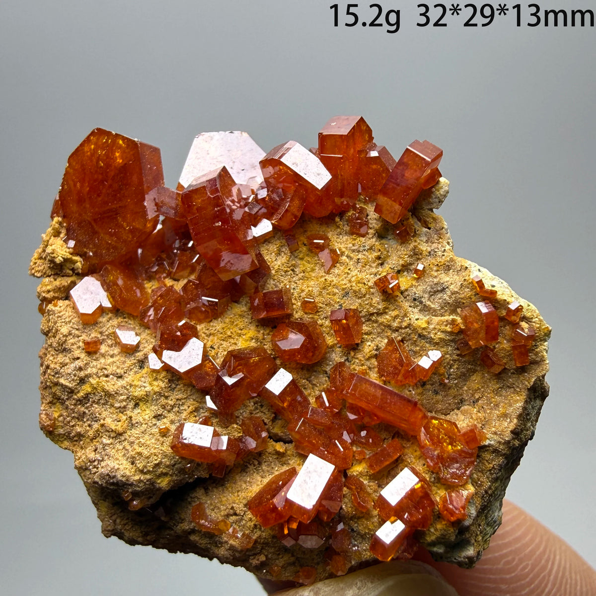 Natural Morocco Vanadinite Mineral Specimen with Healing Quartz Crystals And Stones Rock Gemstone for  Healing  A3-1-1