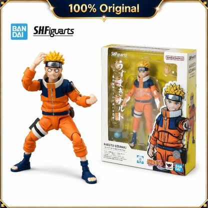 100% Original Bandai S.H.Figuarts Naruto Uzumaki Premium Anime Action Figure Collectible Model Desktop Home Decor Gifts In Stock