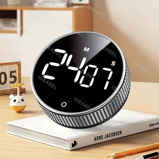Mechanical Magnetic Digital Timers Manual Countdown Kitchen Timer Countdown Clock Mechanical Counter for Cooking Shower Study