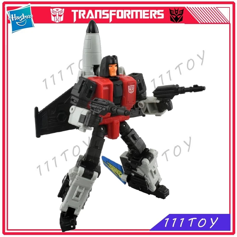 In Stock Hasbro Transformers Classic Toys Age Of The Primes Deluxe Class Skydive Action Figure Robot Toy Collect Gifts Hobbies