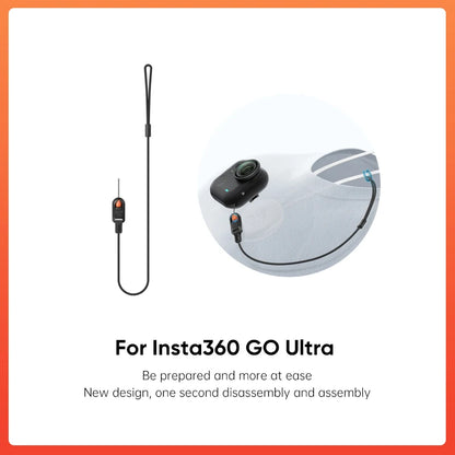 Insta360 Official Accessories - Go Ultra Camera Combo Kit, Screen Protector, etc.,Compatible with Go ultra Original Accessories.