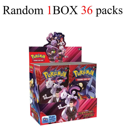 new model English 36 Packs Pokémon TCG: Scarlet & Violet Etsncelles Evoving Skies 151 BATTLE Flames Booster Box Battle  Card