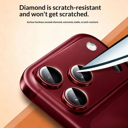 2PCS Aomor Lens Protector For iPhone 18 17 Pro Max Strong Adsorption Metal 9H Tempered Glass Camera Screen Full Protective Cover