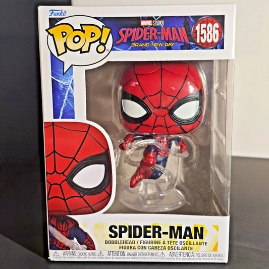 Funko Pop! Marvel Spider-Man Special Edition #1586 #1587 Original Vinyl Figure Superhero Collectible Model Desktop Ornament Gift