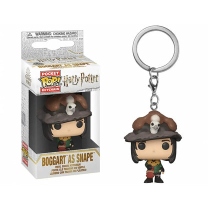 Funko POP Keychain Toy Hermione Granger Dobby Dumbledore Malfoy Ginny Ron Hedwig Snape Voldemort Luna Pocket Pop Key Ring Toy