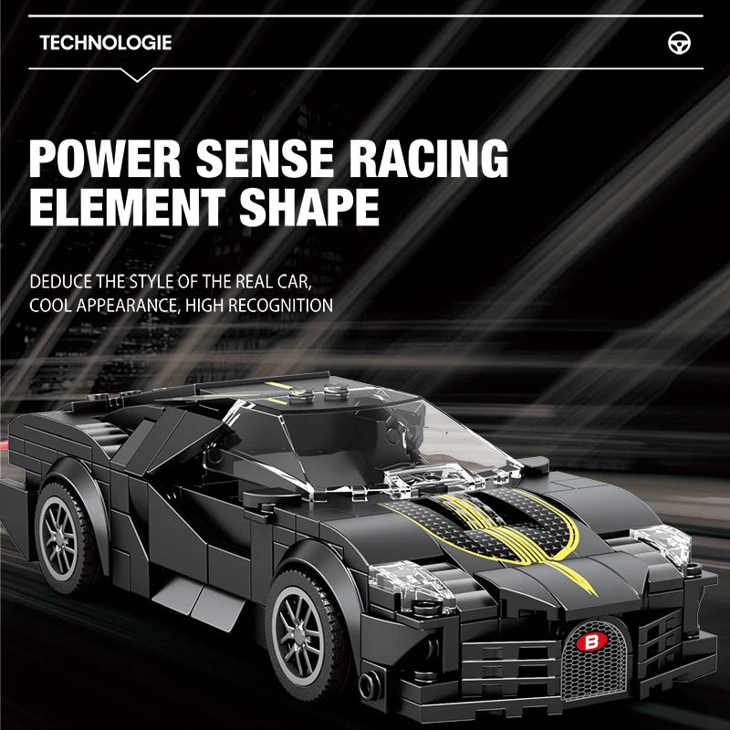 Speed Sport Car Model City Classic Racing Vehicle Building Blocks Super Racers Car Bricks Puzzle Toys Gifts Desktop Decoration