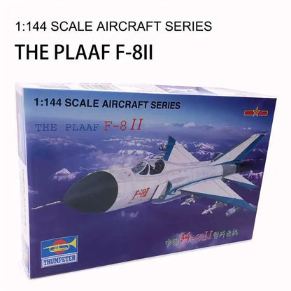 1/ 144 Assemble Fighter Plastic Model Kit Building Set China Russia USA  Military  Aircraft Mini Sand Table Toy