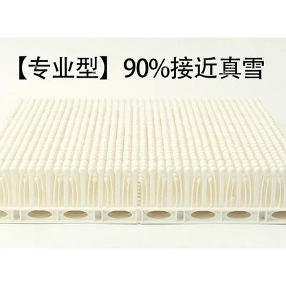 Dry Ski Mat Simulation Snow Carpet, Indoor Skiing Practice Pad for Snowboard Freestyle Park Training