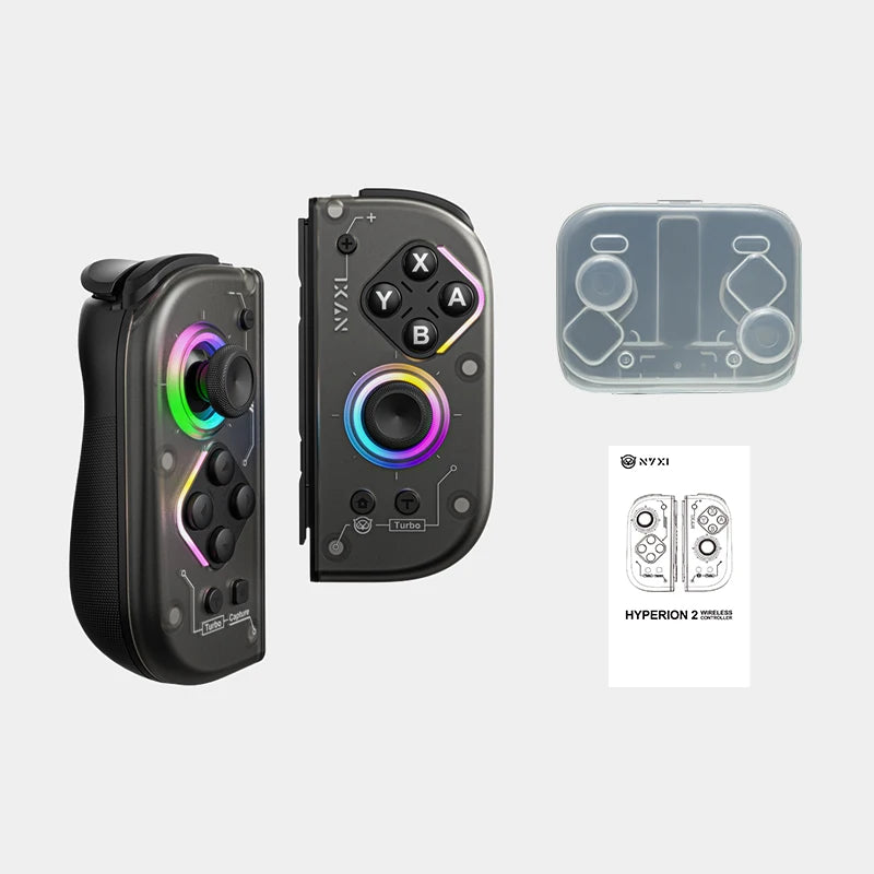 NYXI-Hyperion 2 Wireless Game Controller Dual Hall Joycon Gamepad Compatible with Nintendo Switch  Switch OLED And Switch Lite
