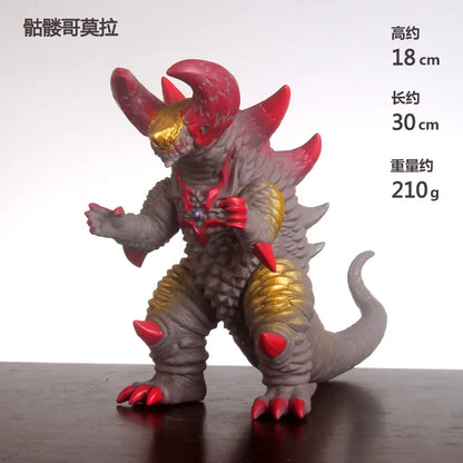 New large Soft rubber Ultraman Belial Monster Leugocyte Belial Gaia Gubira Gomora Model Action Figure Children's Toys