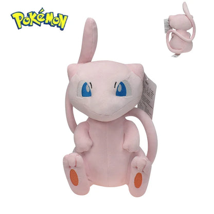 Mew Pokemon Plush Doll Kawaii Cartoon Go dex Mew Plush Toys Soft Stuffed Kawaii Anime Doll Pillow Birthday Gift For Kids