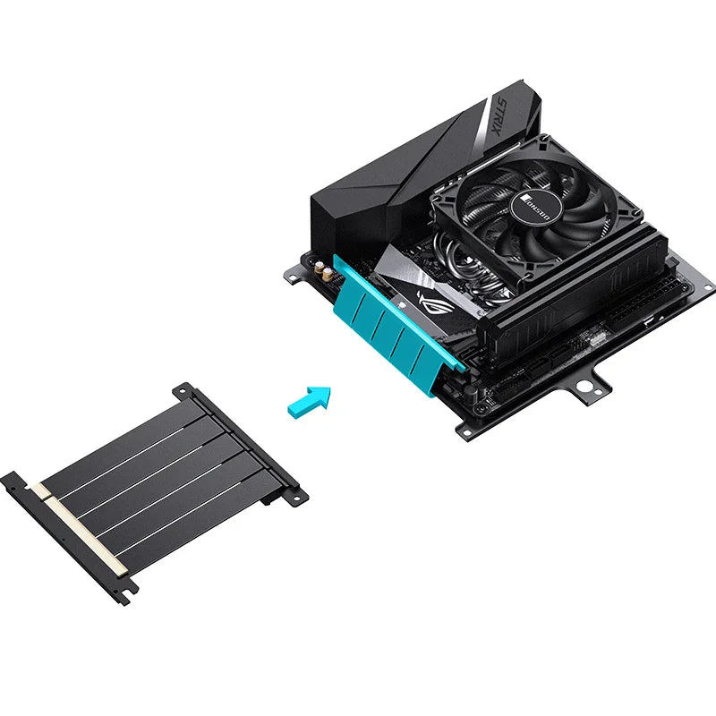 JONSBO NV10 Chassis ITX MINI Full Aluminum  Support 1U FLEX Power Supply Standing or Lying Computer Case
