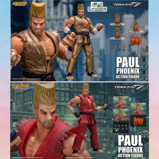 In-stock Storm Toys Tekken 7 Paul Phoenix 1/12 Poseable Action Figure Collectible Gift