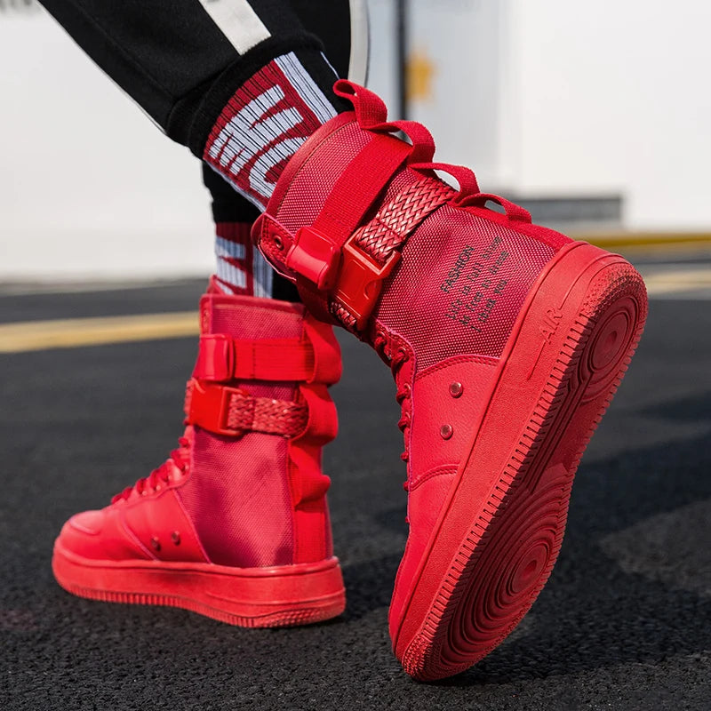 New Model Paris Fashion Week Fashion Show Shoes - Thick-Soled and High-Riding Shoes for Men - Men's Personalized Trendy Shoes