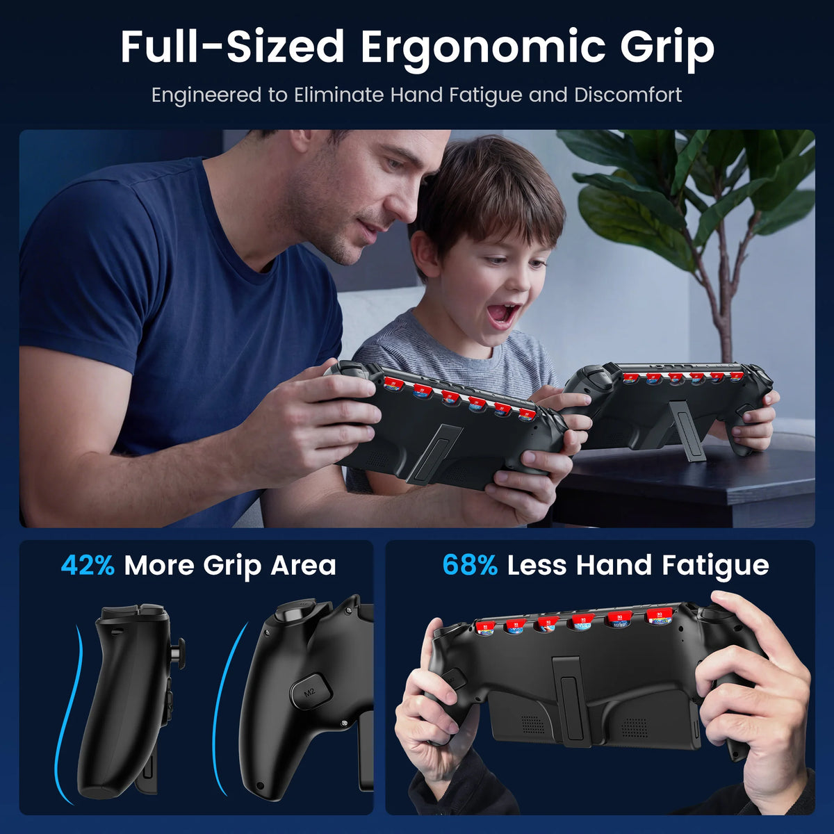 BEBONCOOL Wireless Controller For Nintendo Switch 2 TMR Sticks Joysticks Zero Drift Bluetooth Gamepad Programmable Back Buttons