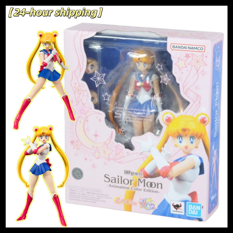 【Spot Goods】Original Bandai Super Heroine Figure Sailor Moon Usagi Tsukino Collectible Gift